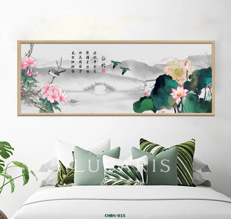 Hoa sen - đào hồng CHBN-015